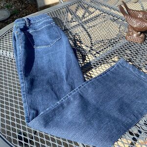 LAURI FELT STRAIGHT LEG SIZE S DARK WASH DYED TO MATCH THREAD